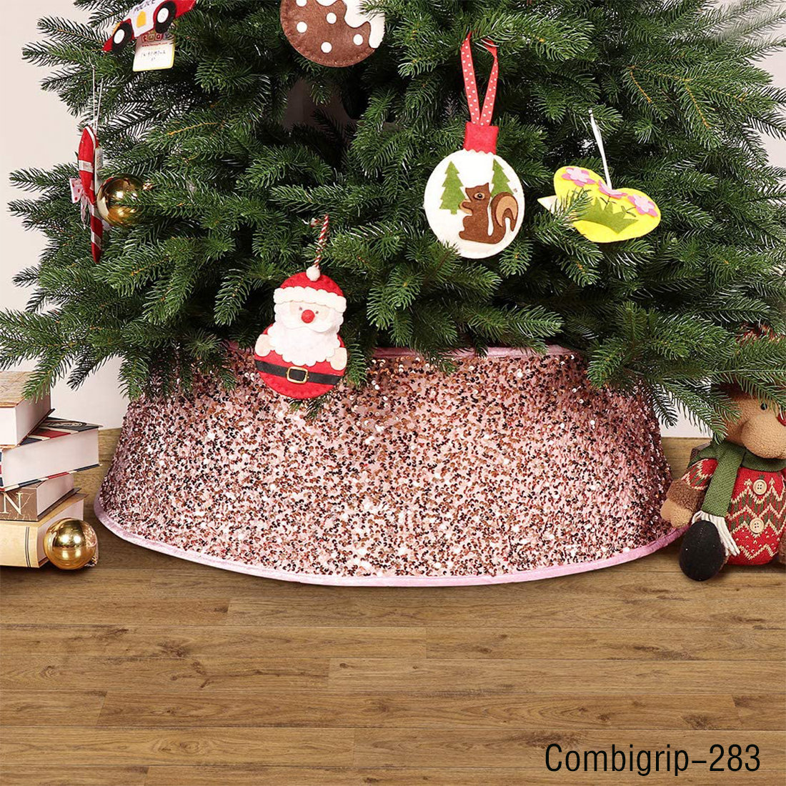 plastic christmas tree collar
