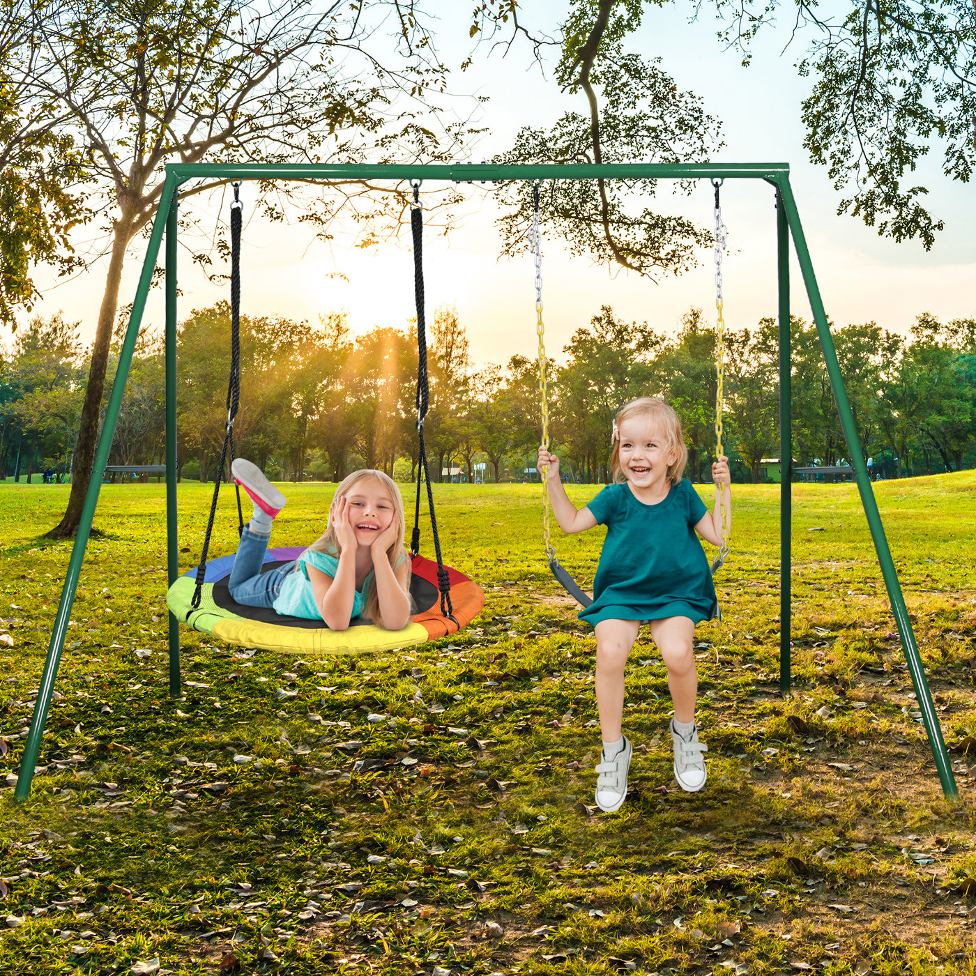 Klo Kick Swing Set & Reviews Wayfair