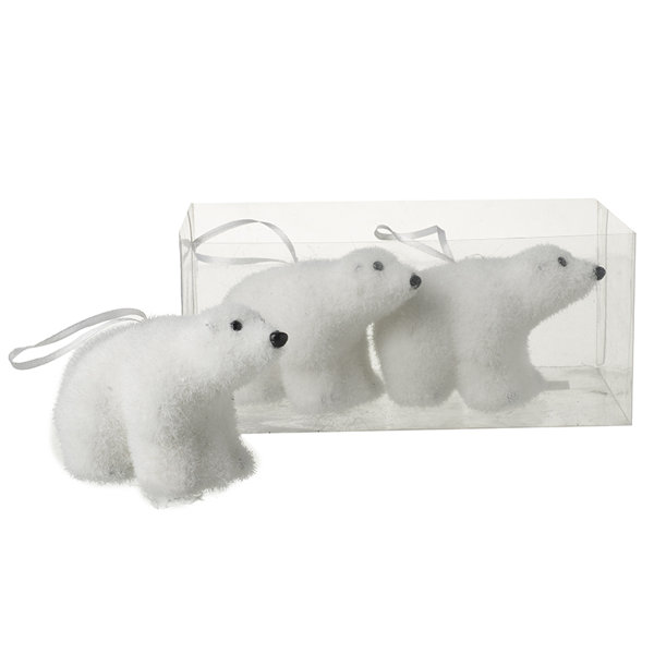 The Seasonal Aisle Polar Bear Hanging Figurine & Reviews | Wayfair.co.uk