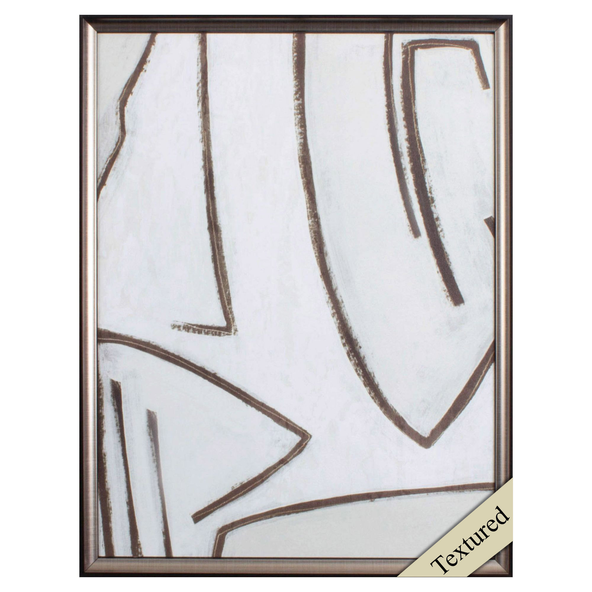 Ivy Bronx Line Work II Floater Frame Painting Wayfair