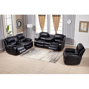 Recliner Leather Sofa Set Loveseat Couch 3+2+1 Seater Living Room Furniture 