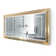 Rosdorf Park Cossette Rectangle LED Metal Wall Mirror | Wayfair