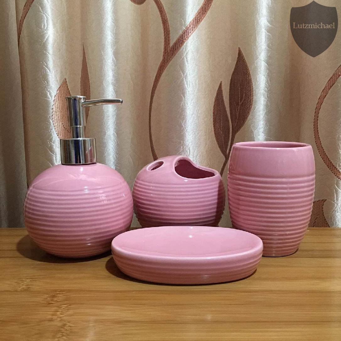 Brayden Studio® Annaliza 4 Piece Bathroom Accessories Set Wayfair