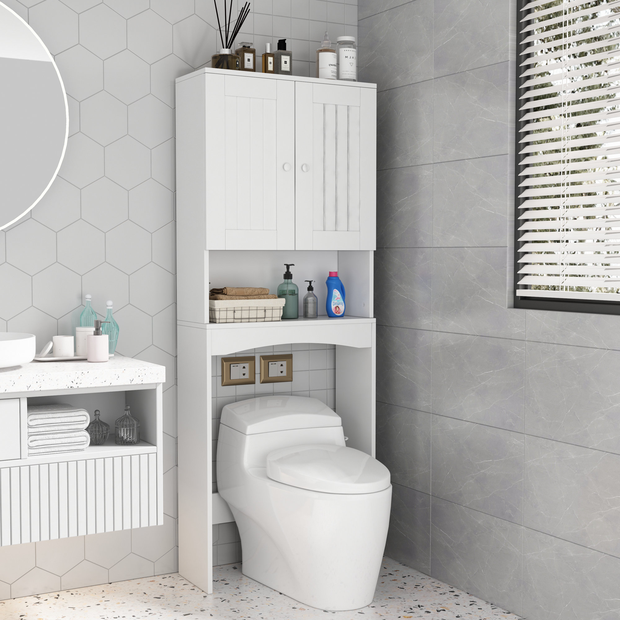 Latitude Run® Wall Mounted Bathroom Shelves Wayfair