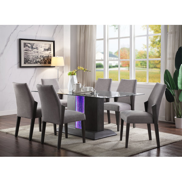 wade logan 7 piece dining set