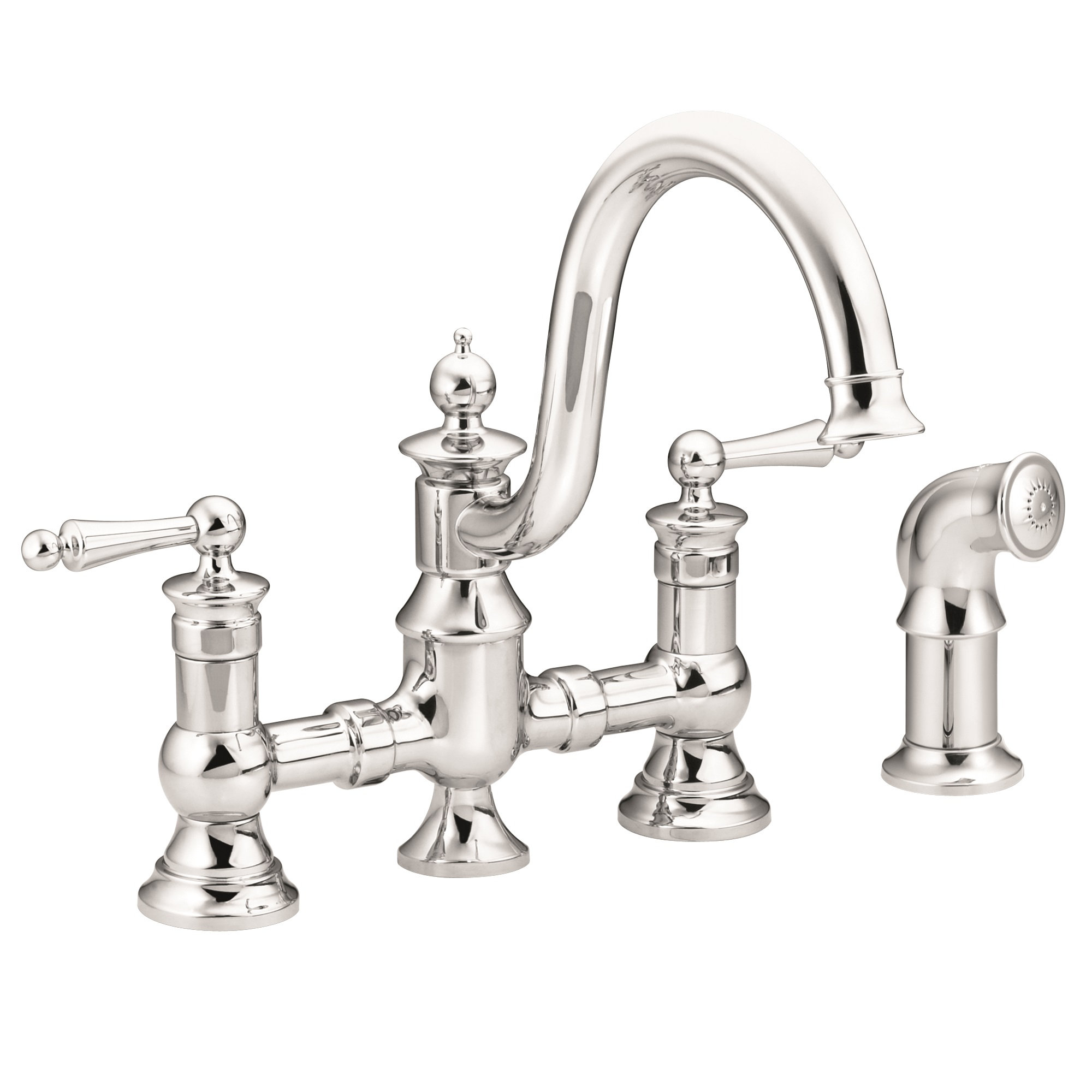 S713ORB Moen Waterhill Bar Faucet with Side Spray and Duralock