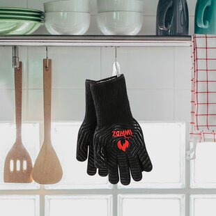 NEW 2PCs Ove Glove Hot Resistance Surface Handler grip firefighter kitchen tool 