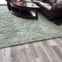 Charlton Home® Baynes Blood Red Area Rug & Reviews | Wayfair