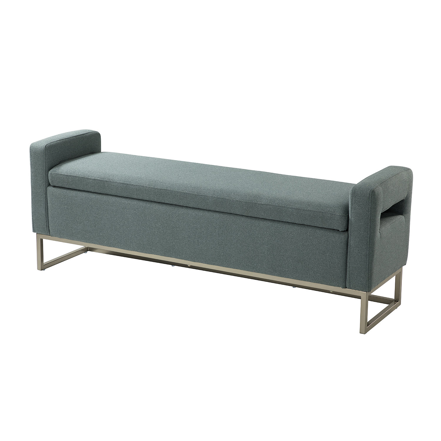 Wade Logan® Anavaeh Upholstered Flip Top Storage Bench & Reviews Wayfair