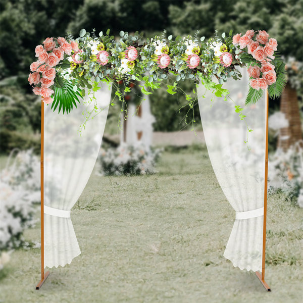 YYBSH Wedding Arch Stand Background Decoration & Reviews | Wayfair