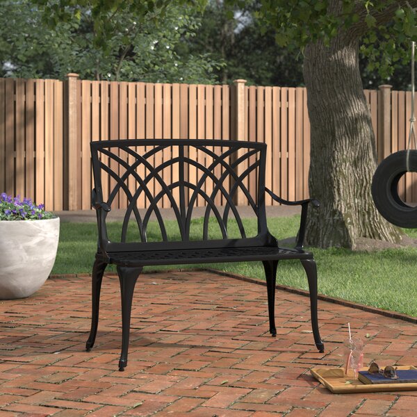 Details about   50" Patio Porch Garden Bench Outdoor Chair Love Seat Park Backyard Chair Black 