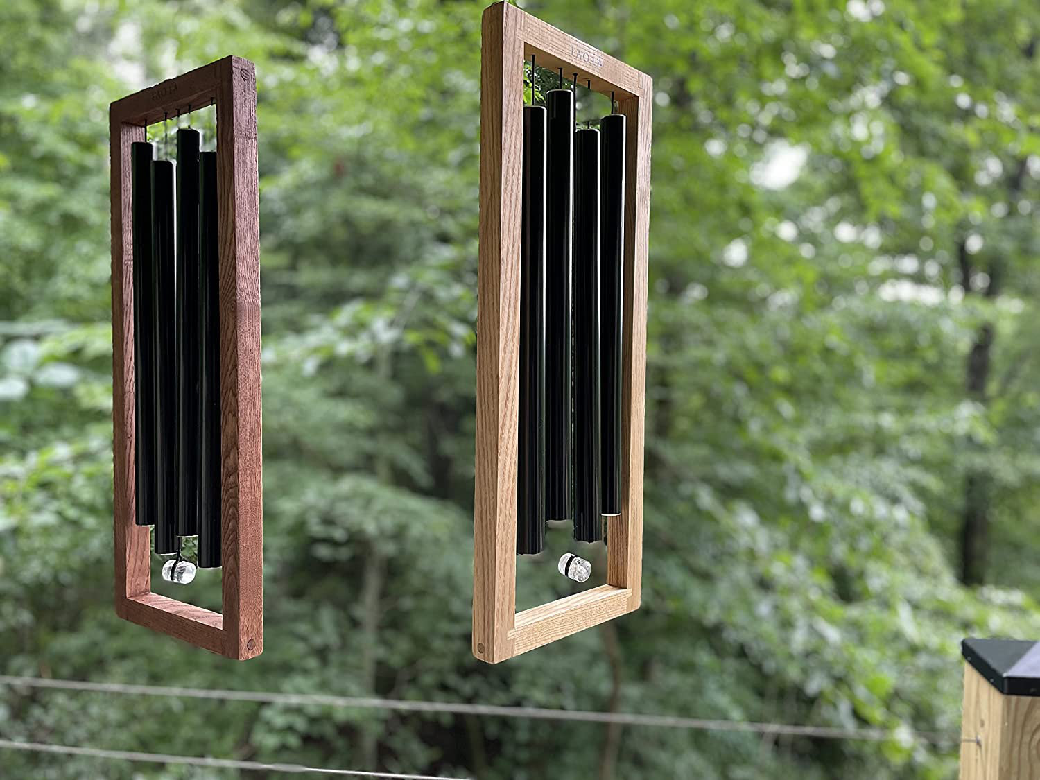 Laola Laurel IndoorOutdoor Hanging Chime Wind Chimes For Meditation