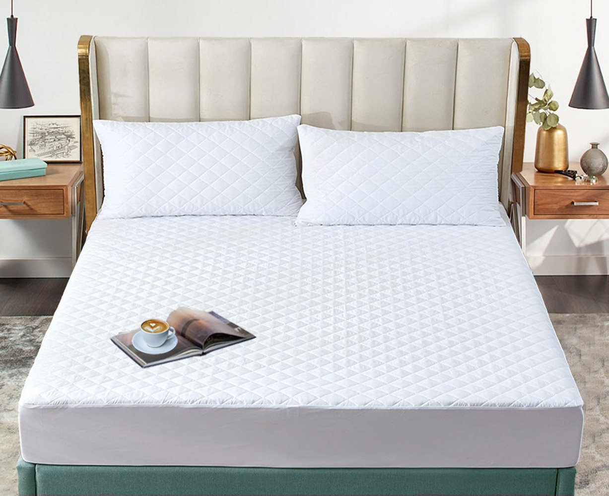 Alwyn Home Trogdon Waterproof Fitted Mattress Protector Wayfair