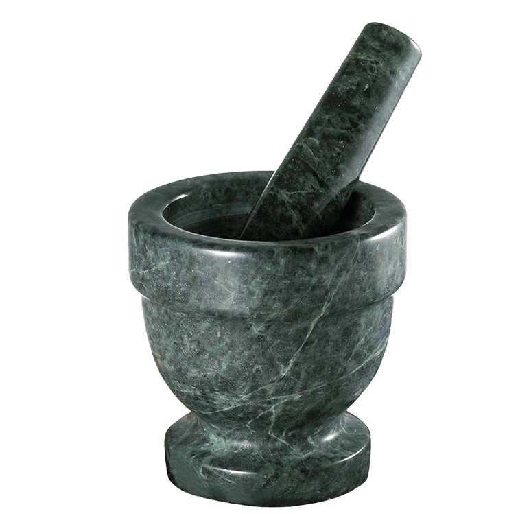 4" Marble Mortar and Pestle Set 