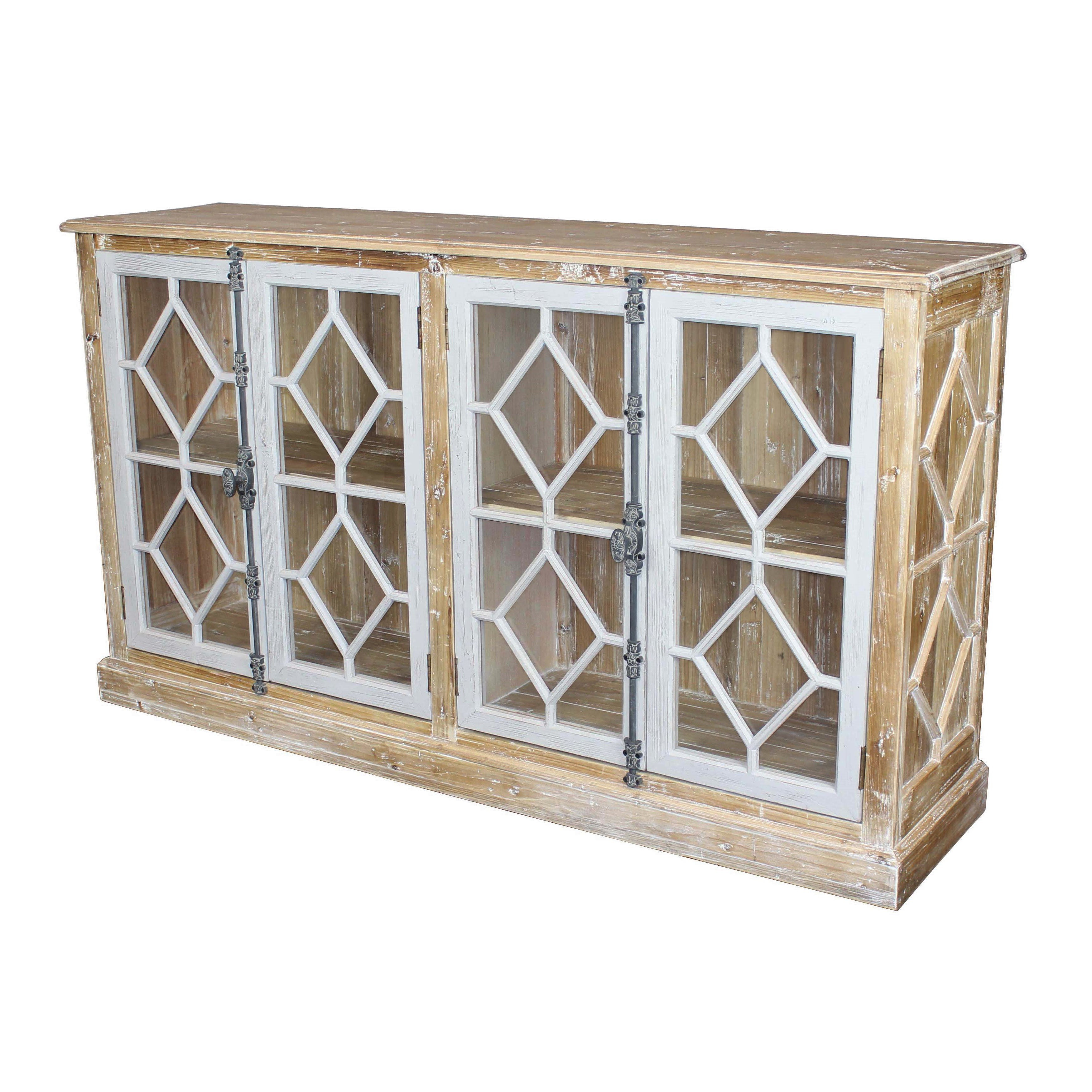 GalleryClassicsInc 75'' Wide Solid Wood Sideboard Wayfair Canada