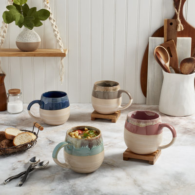 Tabletops Gallery Stoneware Soup Mug Reviews Wayfair