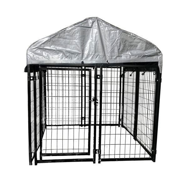 ALEKO Expandable Heavy Duty Dog Kennel And Playpen Kit With ...