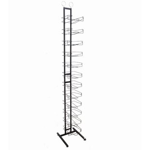 Hat Stand Retail Store Floor Display Rack 5 Levels 20 Caps Heavy Wt Rotating New 