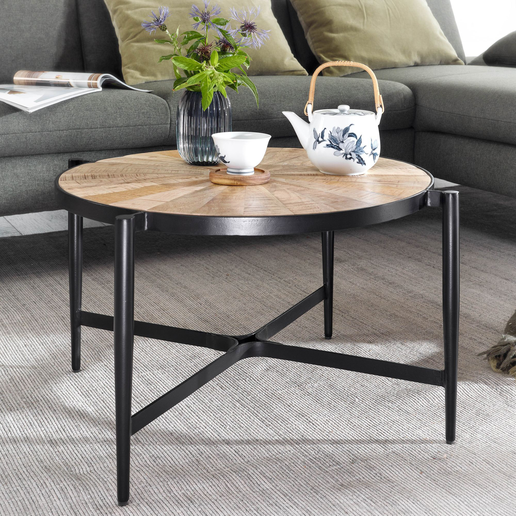 Borough Wharf Coffee Table Design round coffee table Wooden coffee