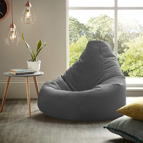 Isabelle & Max 100% Polyester Outdoor Friendly Refillable Bean Bag