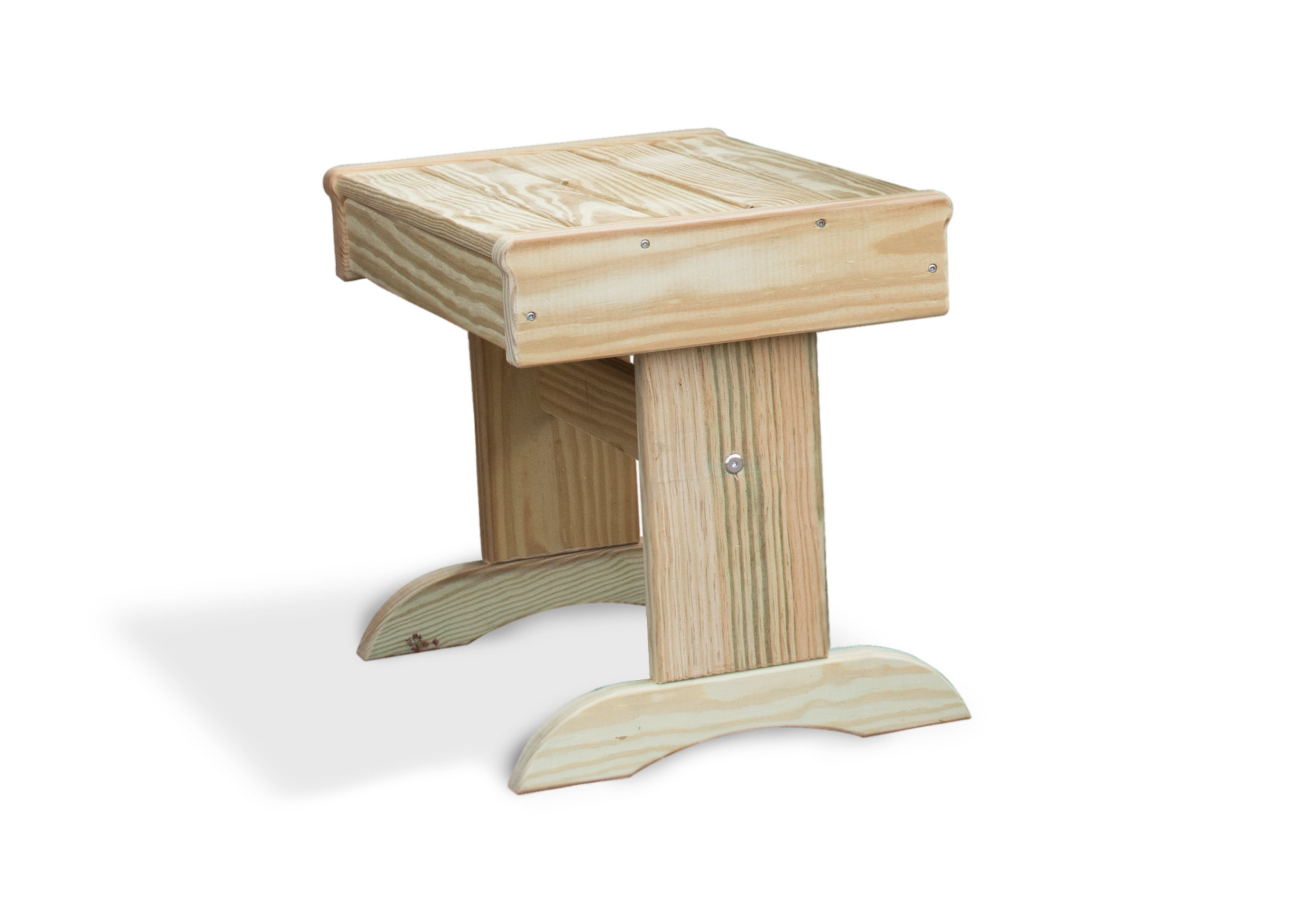 YardCraft Adalia Pine Outdoor Side Table Wayfair