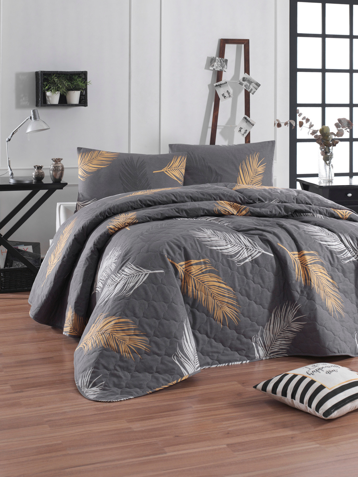 East Urban Home 100 Cotton Coverlet Set Wayfair