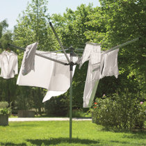 freestanding outdoor clothesline