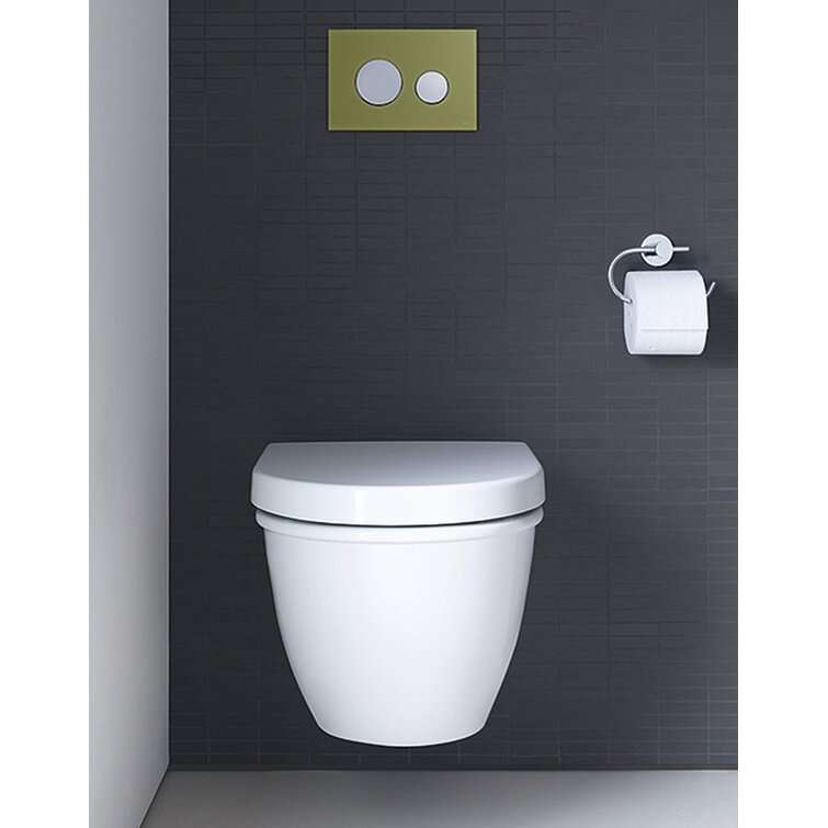Duravit Darling 1.6 Gallons Per Minute Elongated Wall Mounted Wall Toilets (Seat Not Included) | Wayfair