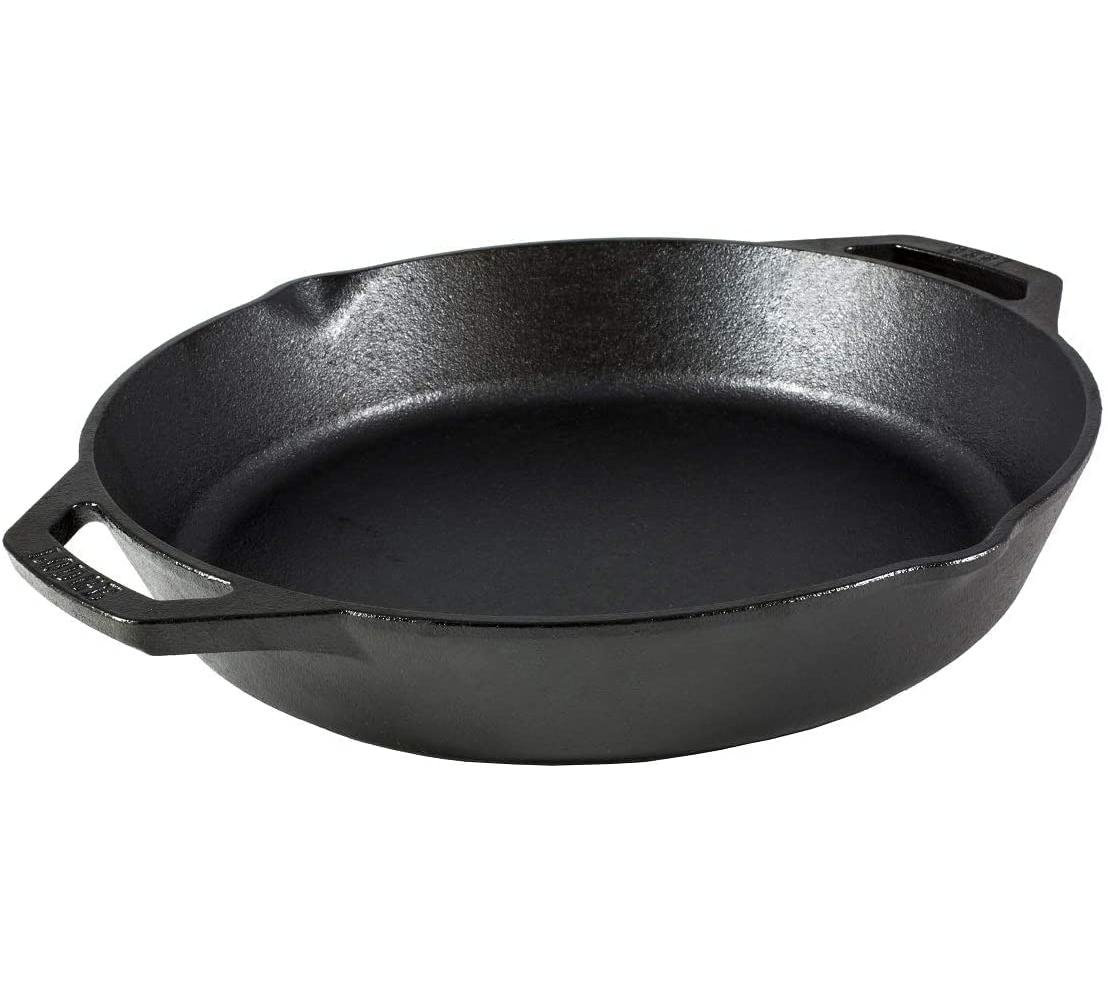 ColorLife Cast Iron Pan, Black Wayfair