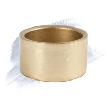 Set of 6 Metal Napkin Holder for Party Dinner Table Decor,Hollow Circle Design Napkin Ring（Gold） Napkin Ring