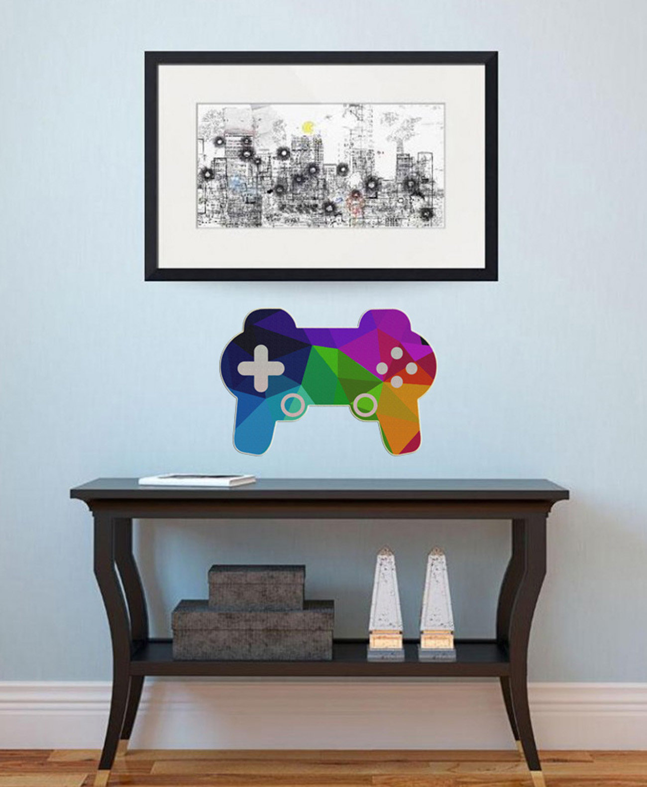 Zoomie Kids Gaming Art Wall Decal Wayfair