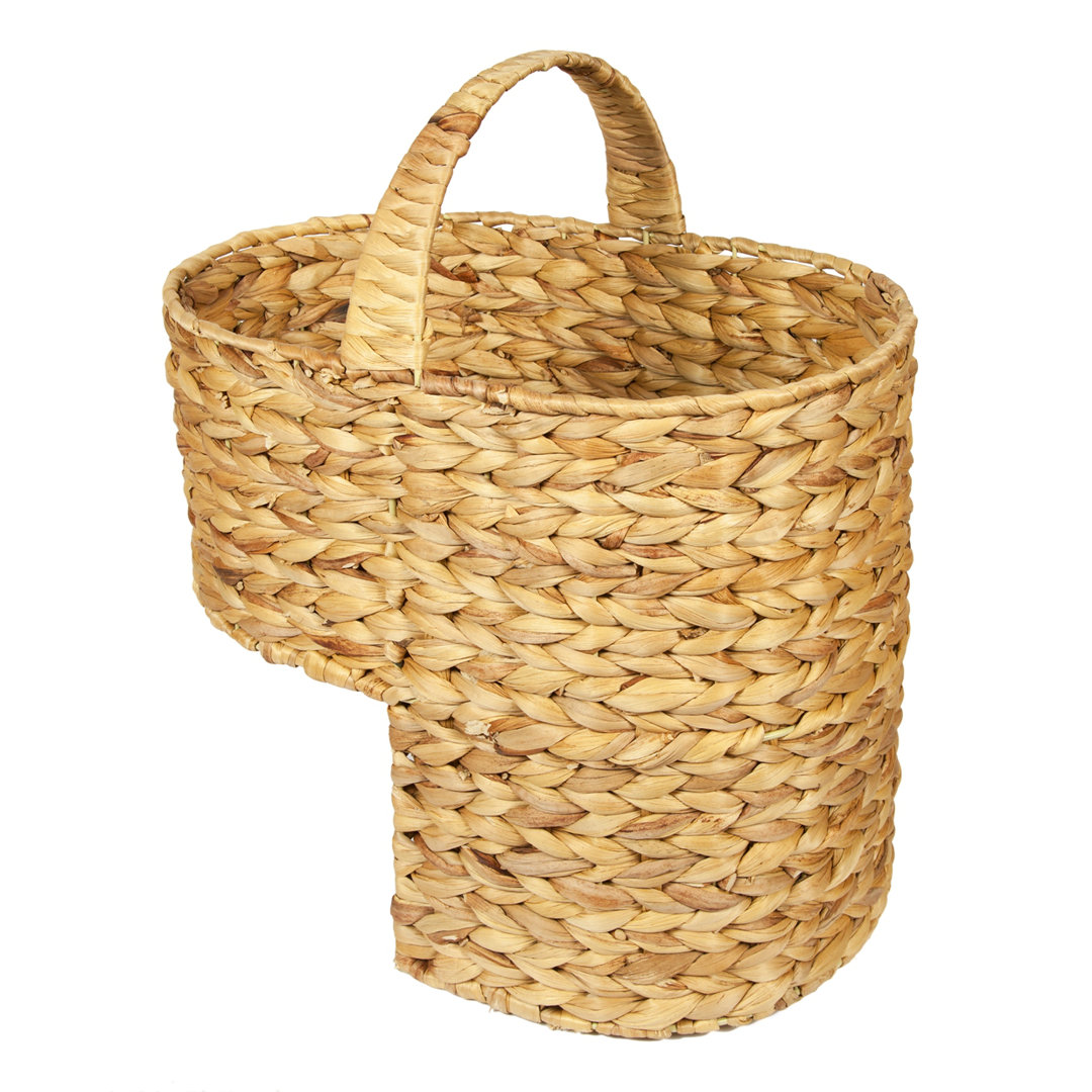 Bay Isle Home Water Hyacinth Stair Basket