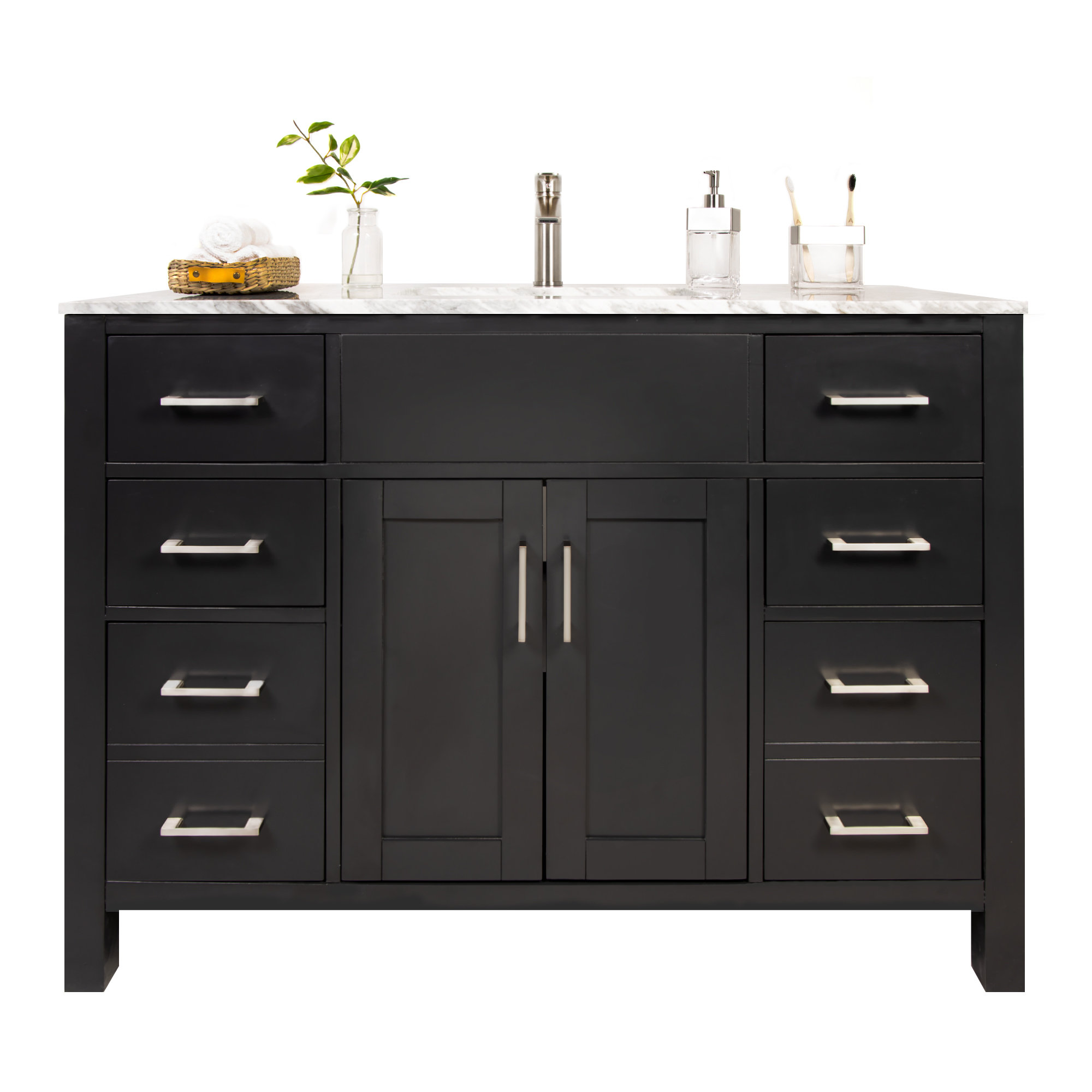 Highland Dunes Marlene 48" Single Bathroom Vanity Set Wayfair