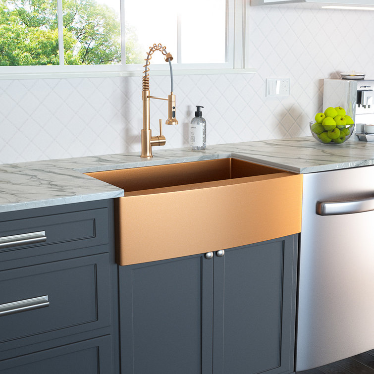 30 stainless steel farm sink