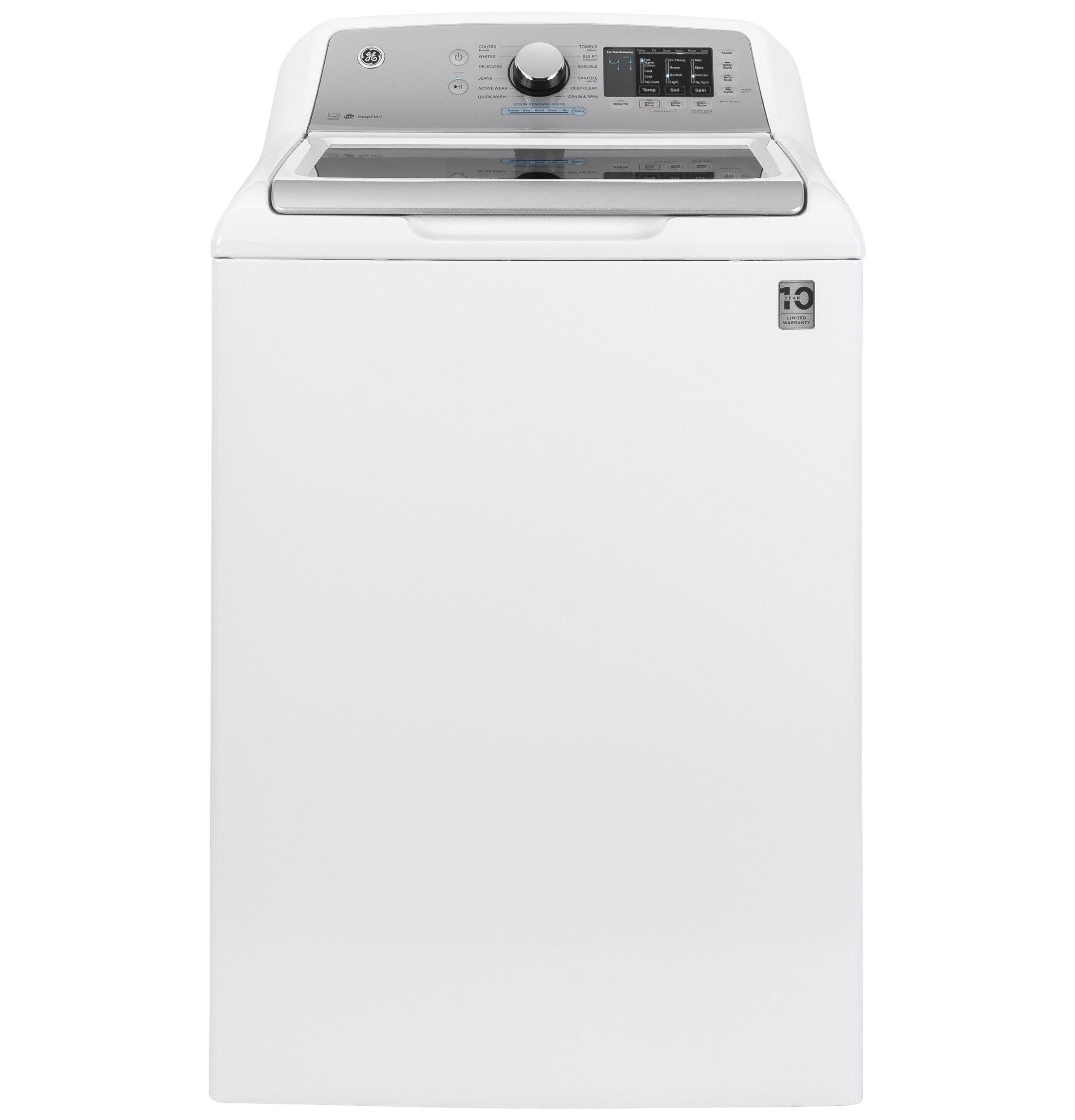 GE Appliances 4.6 cu. ft. Energy Star High Efficiency Top Load Washer
