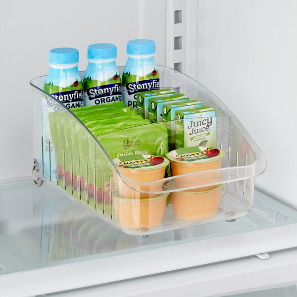 3 Pack Refrigerator Freezer Rack Fridge Drawer Storage Holder Freezer Shelf Box 