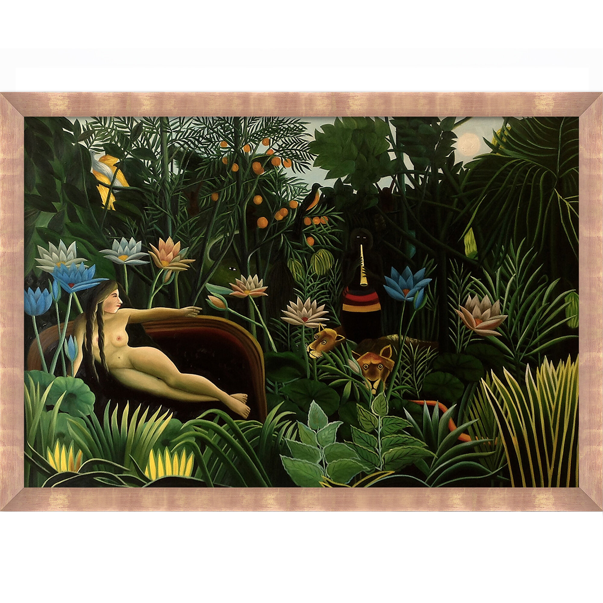 Rousseau The Dream Design Canvas Print Picture Painting Frame Home Furnishings 