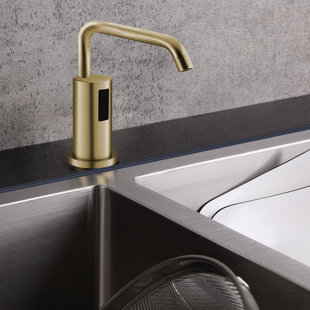 Bronze Leo Automatic Sensor Deck Mounted Commercial Soap & Lotion Dispenser