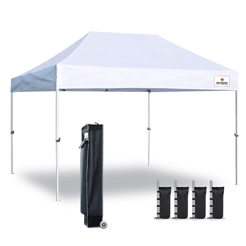 Keymaya 10X15 Ez Pop Up Canopy Tent 