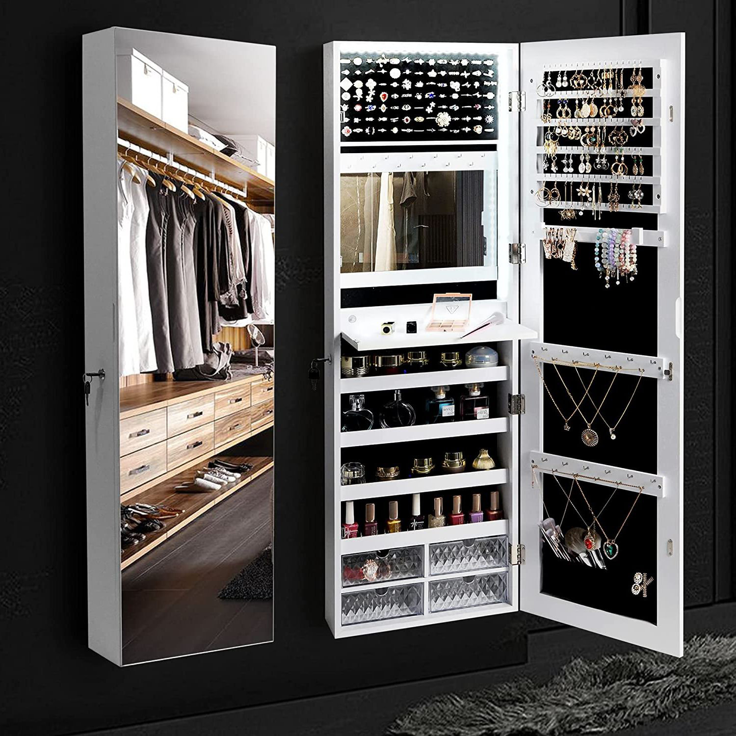 Passetas 14.5'' Wide Jewelry Armoire | Wayfair