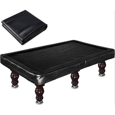 9ft Foot QUALITY Pool Snooker Billiard Table Cover Fitted Heavy Duty Vinyl BROWN 