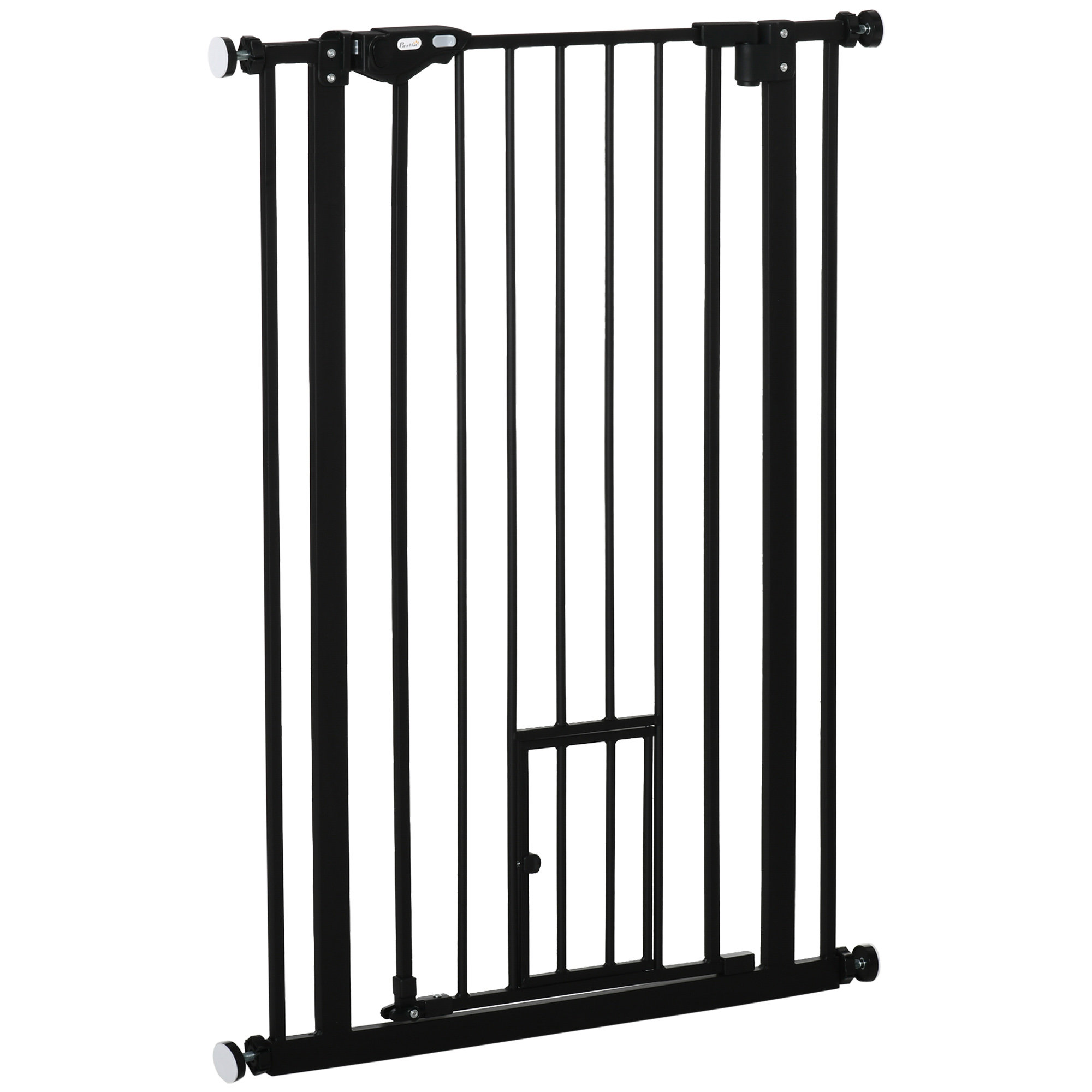 Pawhut Free Standing Pet Gate Wayfair.co.uk