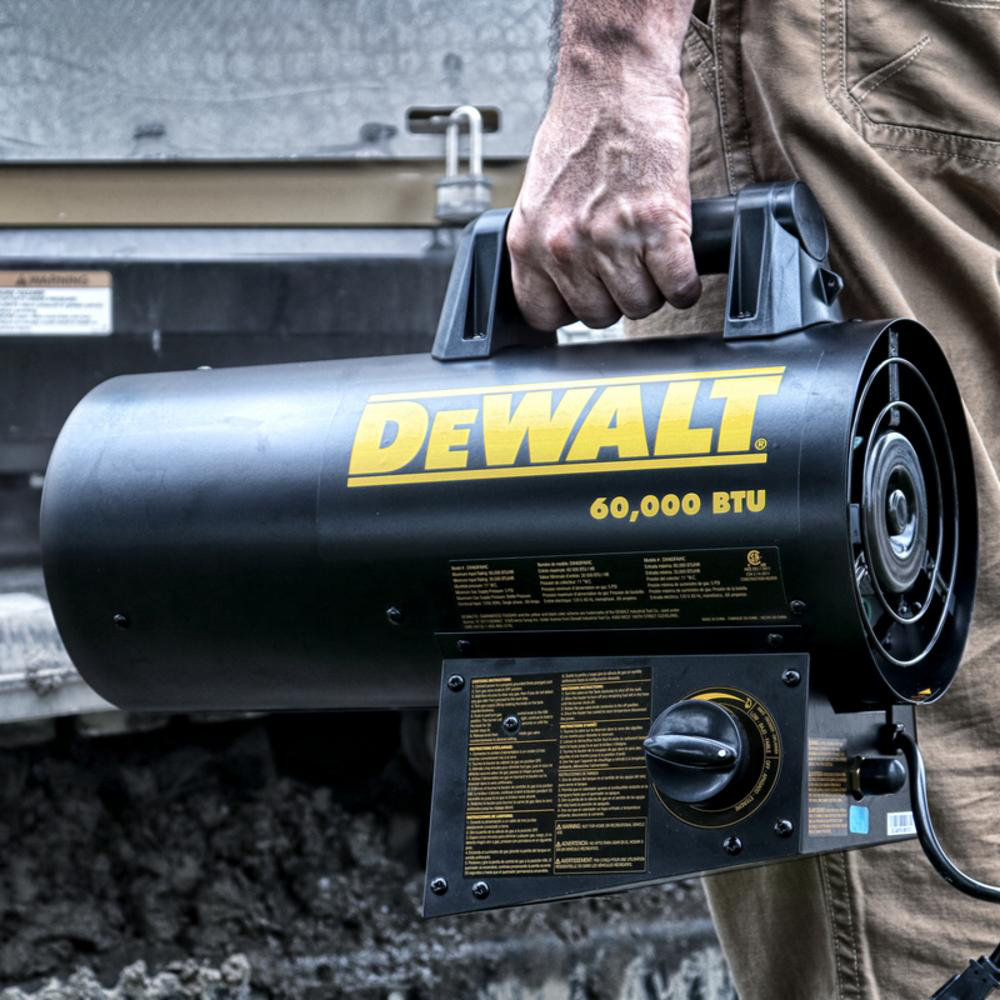 Dewalt 60000 BTU Propane High Efficiency Utility Space Heater Wayfair