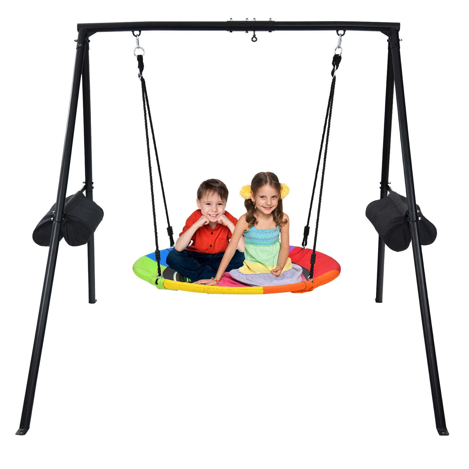 Klo Kick Heavy Duty AFrame Swing Set & Reviews Wayfair