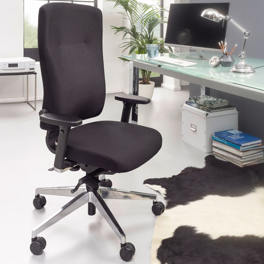 Office Leather Desk Chair gray