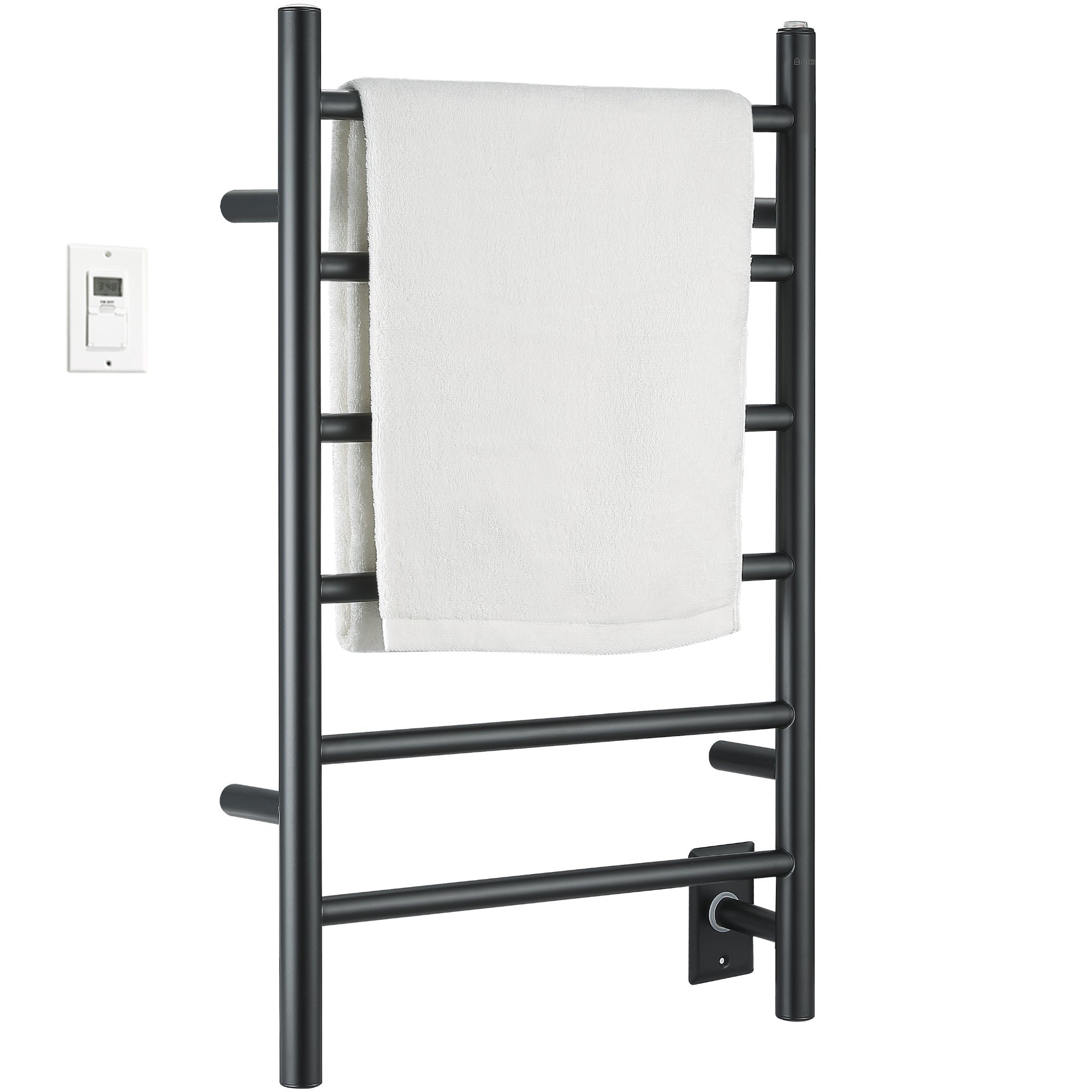 Ancona Comfort 6 Wall Mount Plug-In And Hardwire Towel Warmer With Wall  Timer - Wayfair Canada