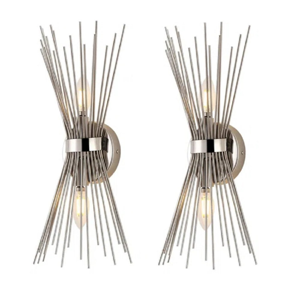 Wrought Studio Budimirka Silver Candle Wall Light Wayfair