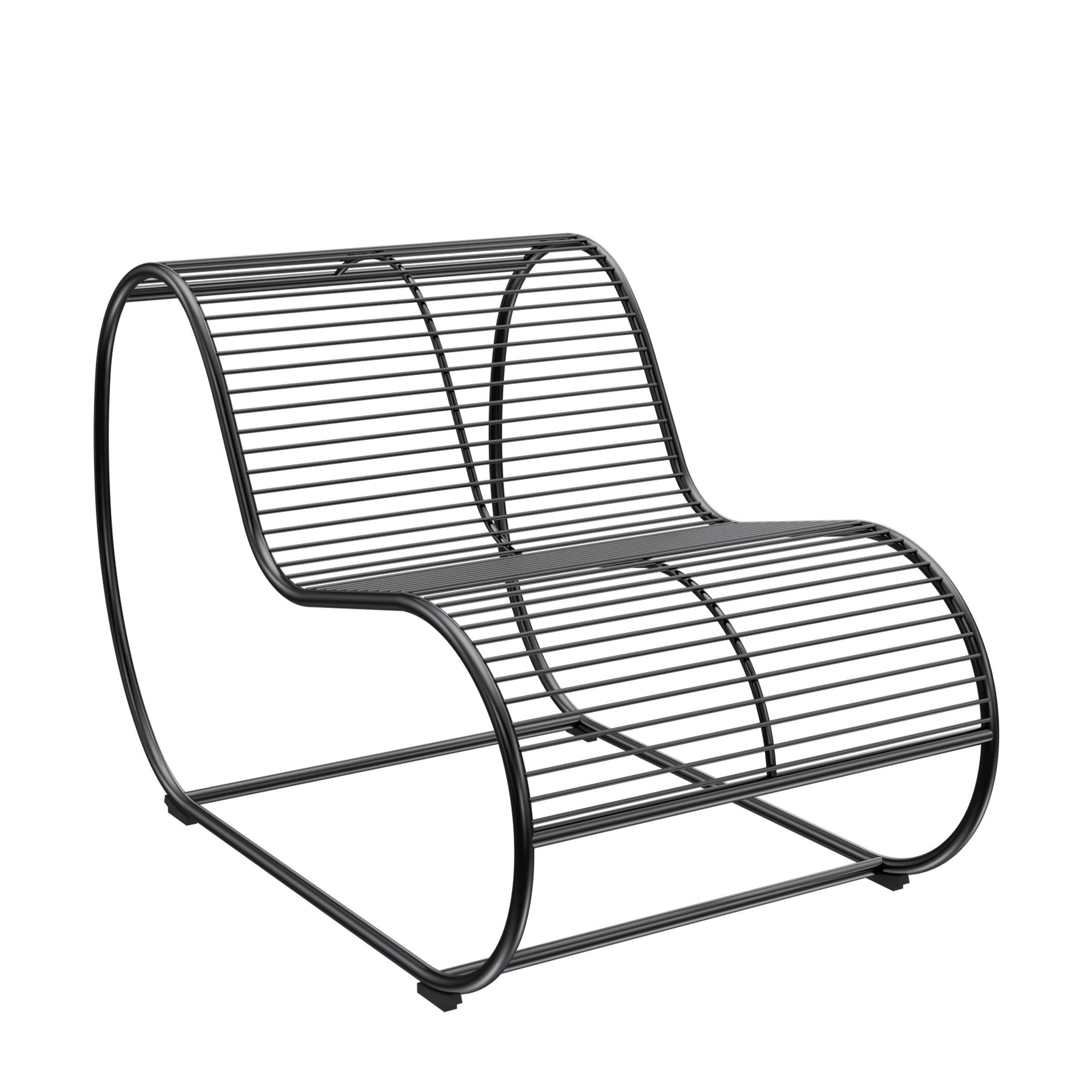 Bend Goods Metal Outdoor Armless Lounge Chair Wayfair