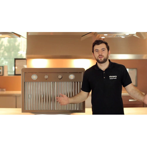 victory elegant range hood