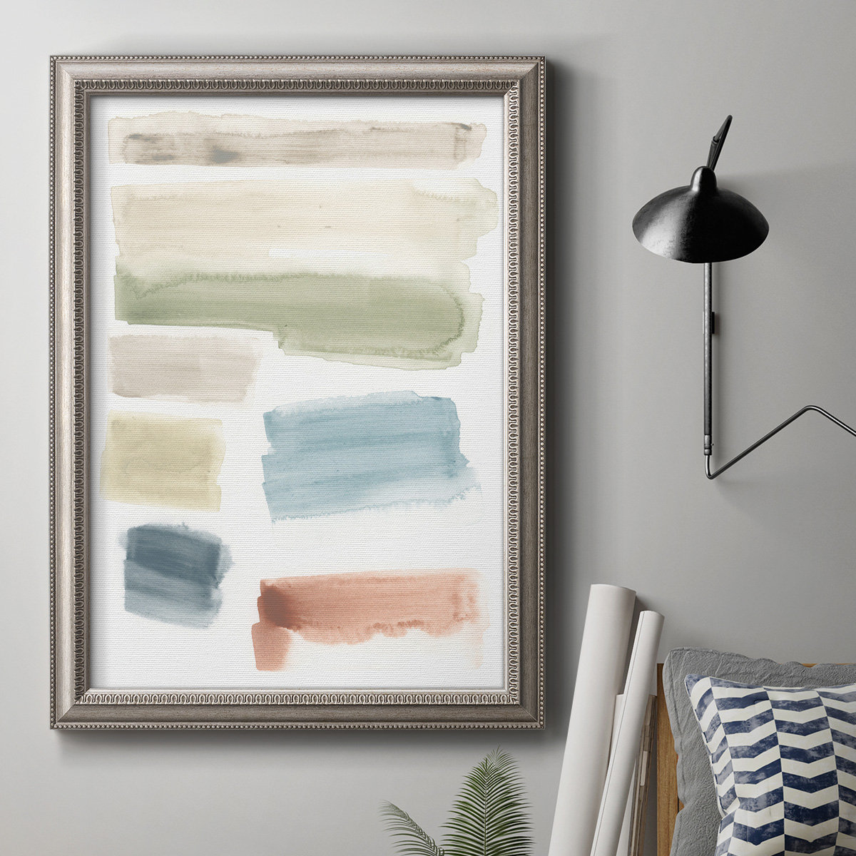 Wrought Studio Watercolor Swatches I by on Wayfair
